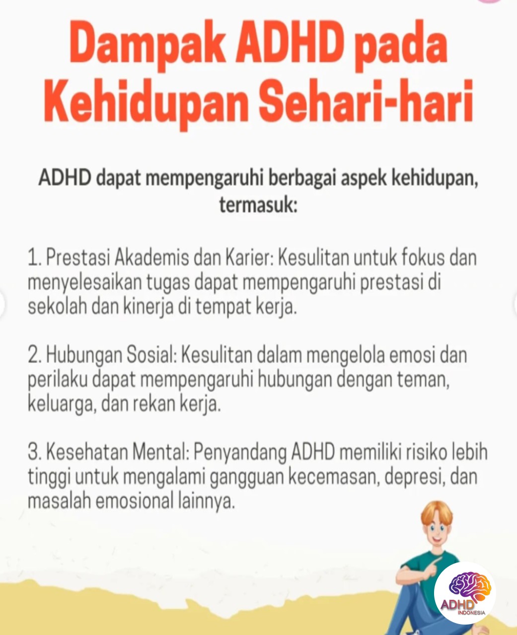 ADHD dan Hubungan Sosial Anak di Lingkungan Sekolah di Kabupaten Kolaka