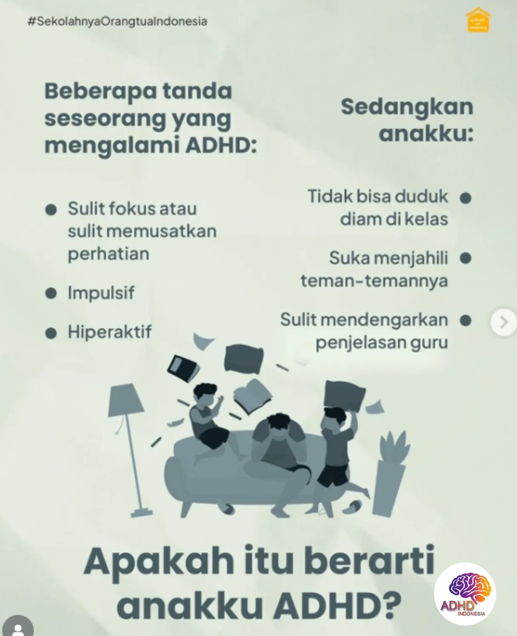 Ciri dan Gejala ADHD pada Anak Usia Dini di Kabupaten Kolaka