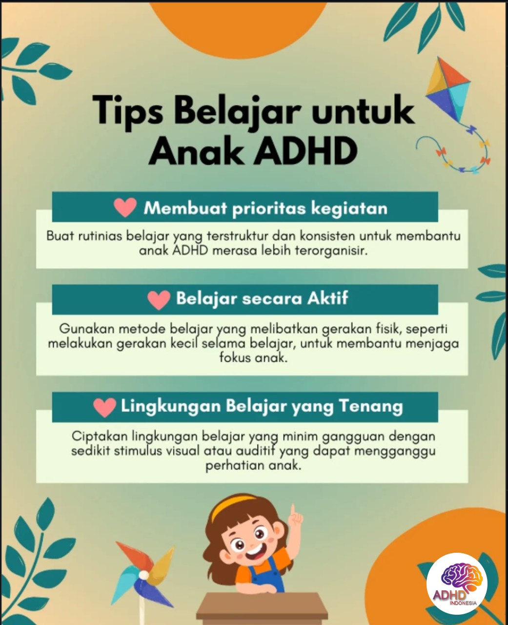 Strategi Belajar yang Cocok untuk Anak ADHD di Kabupaten Kolaka